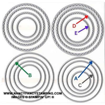 Layering Circles Dies (151770)