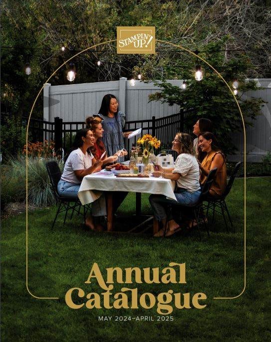 This is a photo of the cover of the 2024-2025 Annual Catalogue