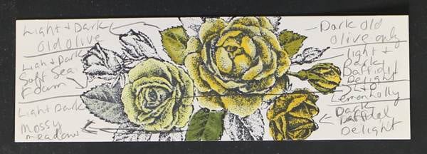 Stippled Roses Mother’s Day Card