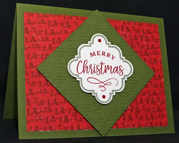 Handmade Wishes Christmas Card